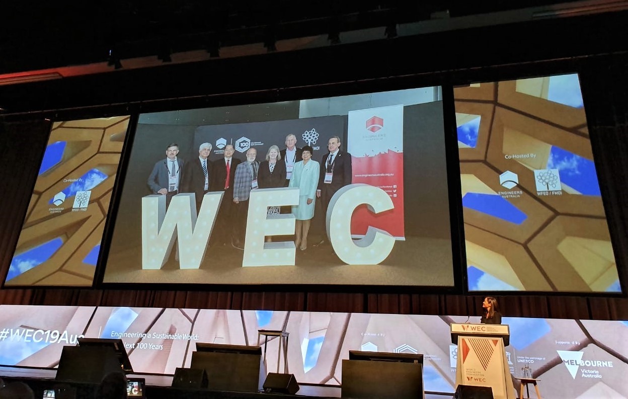 Церемония закрытия Всемирного конгресса инженеров (WEC 2019)